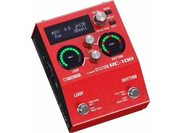 BOSS RC-10R caixa de ritmos loop guitarra eletrica voz vocalista beatbox computador gravador audio